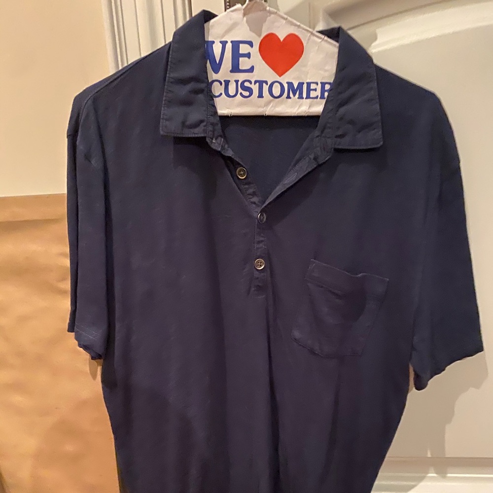 7 For All Mankind Blue T-Shirt